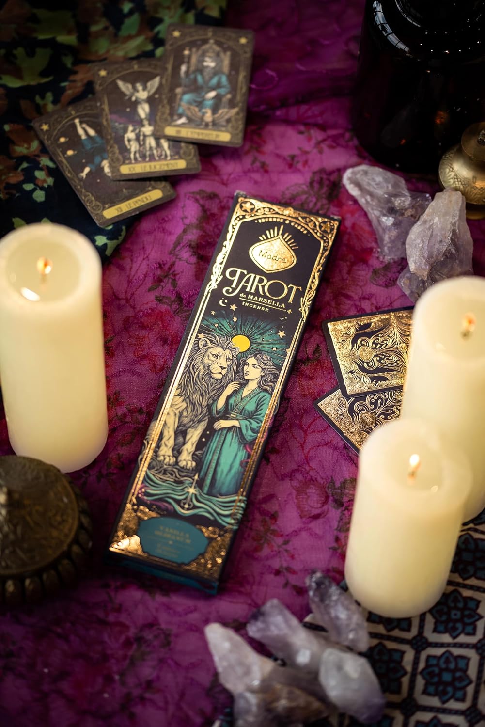 Incienso Sagrada Madre Tarot Marsella Vainilla y Olíbano - 6 Varillas - ritual-tools - Tienda Esotérica Online
